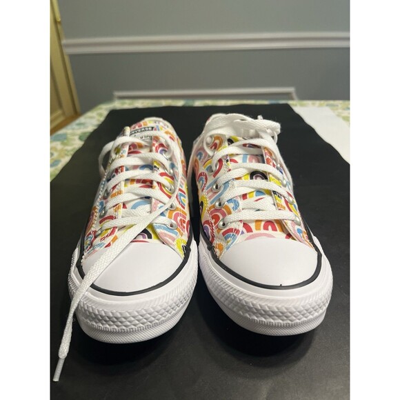 Converse Pride Rainbow Sneakers Chuck Taylor Low Unisex Men’s 6; Women’s 8 - Picture 2 of 14